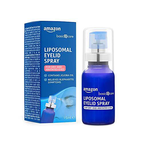 Amazon Basic Care Spray liposomal para ojos secos e irritados, 15ml