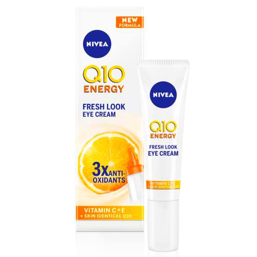 Nivea Q10 Energy Fresh Look Crema de Ojos con Vitaminas, 15ml