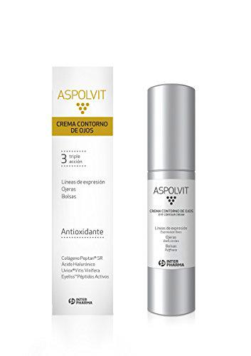 ASPOLVIT crema contorno de ojos triple acción bote 15 ml