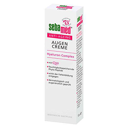 Pack de 2 cremas antiedad para los ojos de Sebamed, 2 x 15 ml