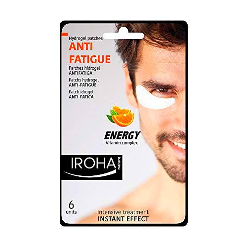 Iroha Nature - Parches Hidrogel para Ojos, Antifatiga con Vitamina C