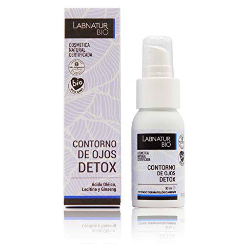 Contorno de Ojos Detox Labnatur Bio 30 Ml. | 100% Natural | Anti-ojeras | Anti-edad | Reduce bolsas y ojeras | ÁCIDO OLEICO