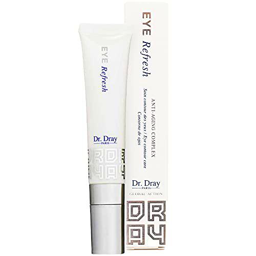 Dray Cosmetics Contorno de Ojos Antiedad, Suaviza las Ojeras y Reduce las Bolsas, 15 ml