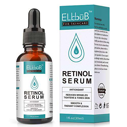 Retinol Serum - 2,5% retinol contenido Sistema con Vitamin C &amp; Vegan ácido hialurónico