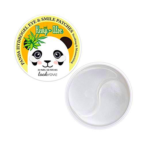 Look at me - Panda Hydrogel Eye &amp; Smile Patches (Hemp Seed + Aloe Vera)