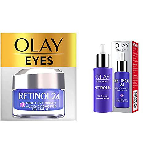 Olay Set Rutina Específica Noche Retinol24: Serum + Contorno de Ojos