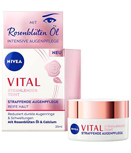 NIVEA Vital - Tez radiante y reafirmante para los ojos, 20 ml